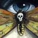 Tattoos - Deathmoth Skull - 66436